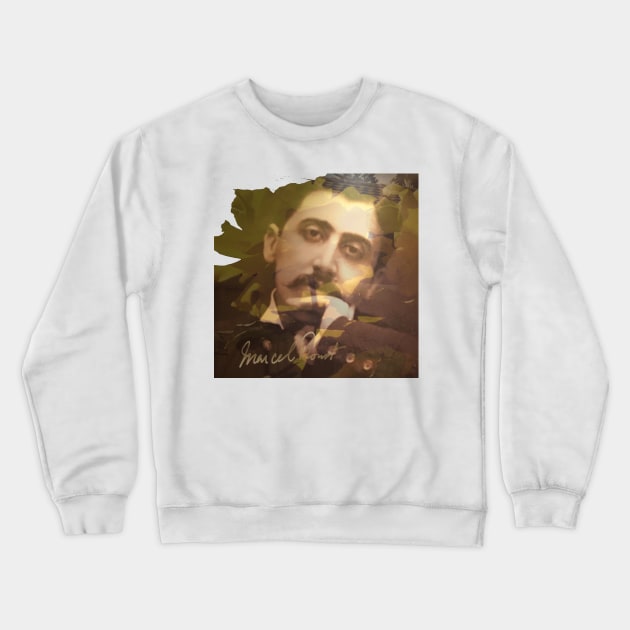 Marcel Proust Crewneck Sweatshirt by mindprintz